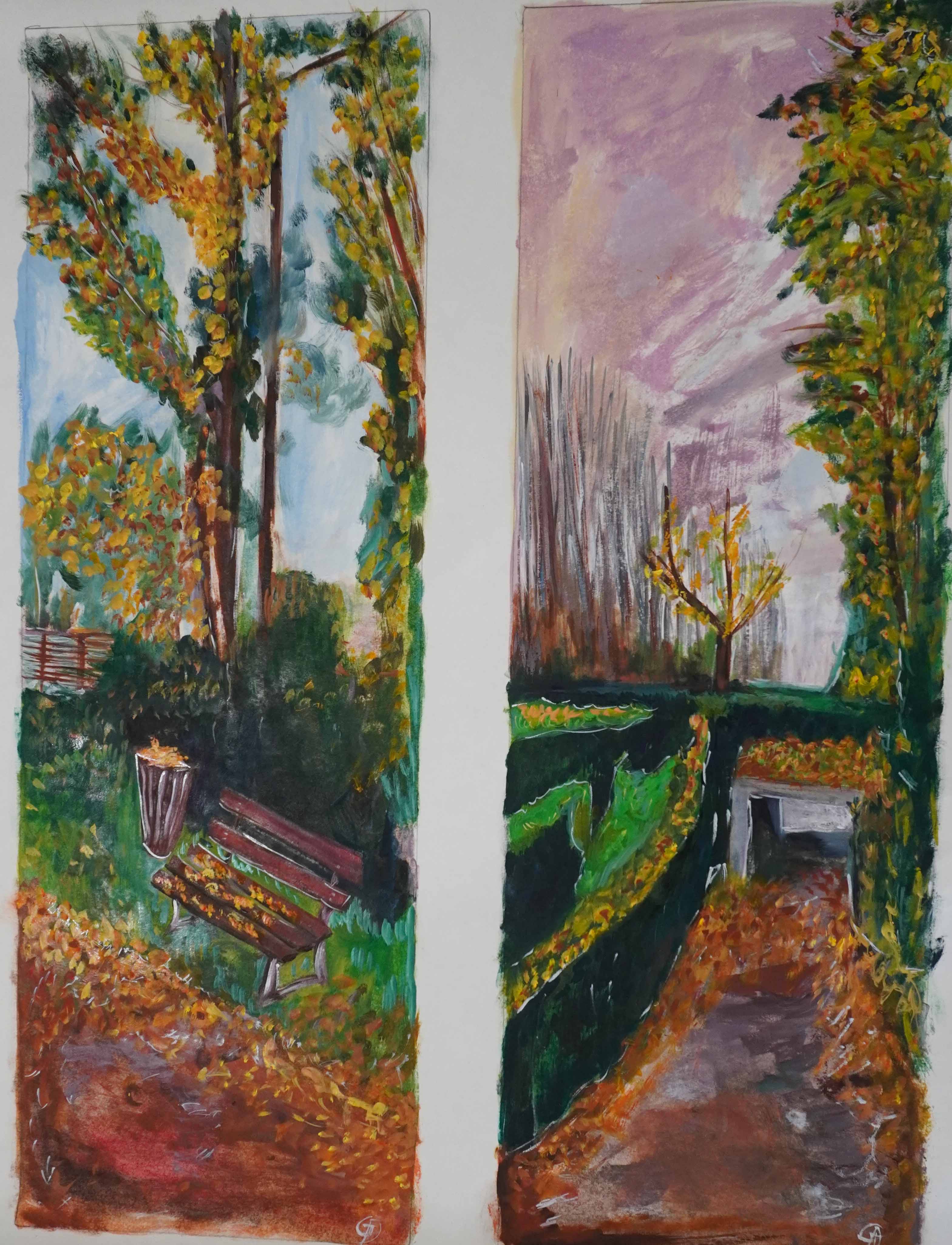 automne bassin coupiere_BR4 60X60cm
